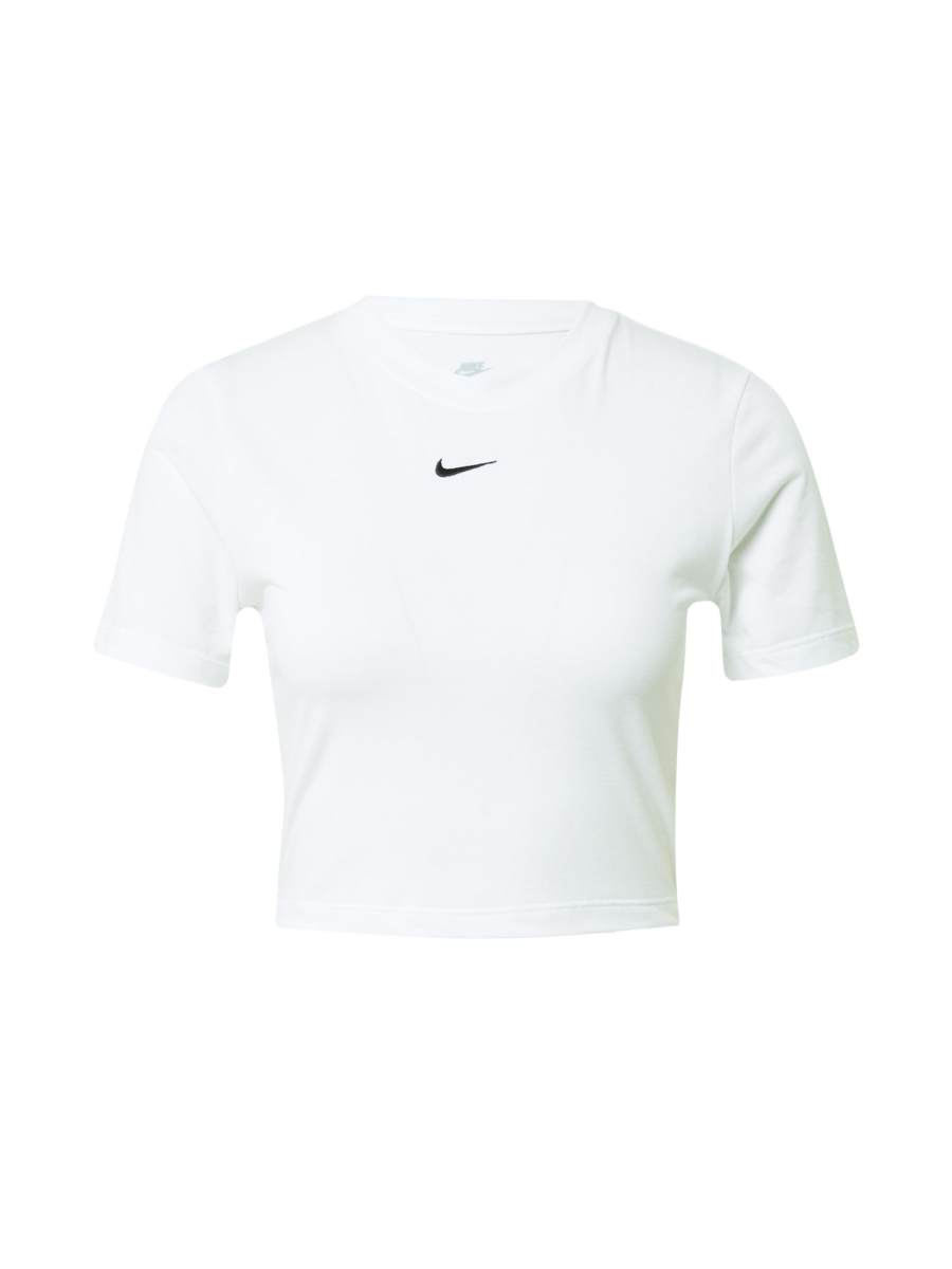 Nike Sportswear Póló 'Essential'  fekete / fehér-Hungary