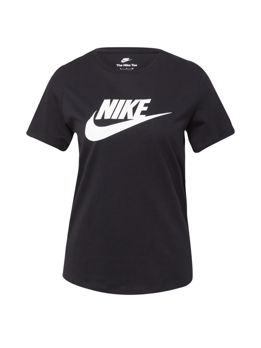 Nike Sportswear Póló 'Essential'  fekete / fehér-Hungary