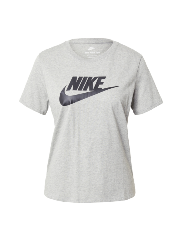 Nike Sportswear Póló 'Essential'  szürke melír / fekete-Hungary