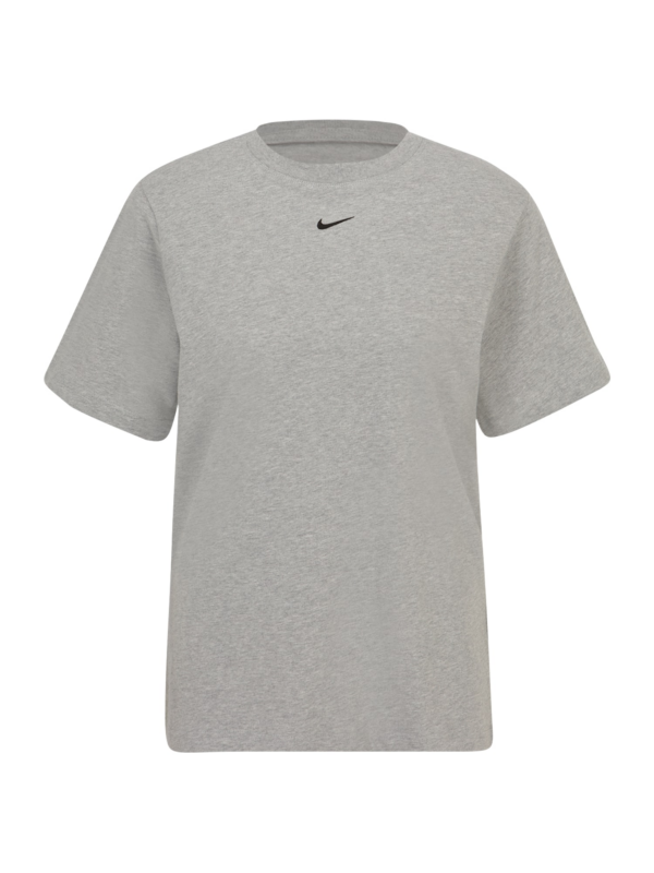 Nike Sportswear Póló 'Essentials'  szürke melír / fekete-Ár