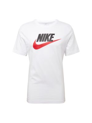 Nike Sportswear Póló 'Futura'  piros / fekete / fehér-hu