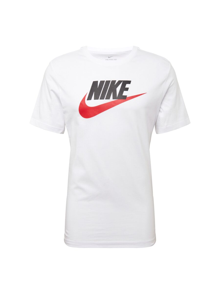 Nike Sportswear Póló 'Futura'  piros / fekete / fehér-hu