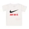 Nike Sportswear Póló 'SWOOSH'  piros / fekete / fehér-hu