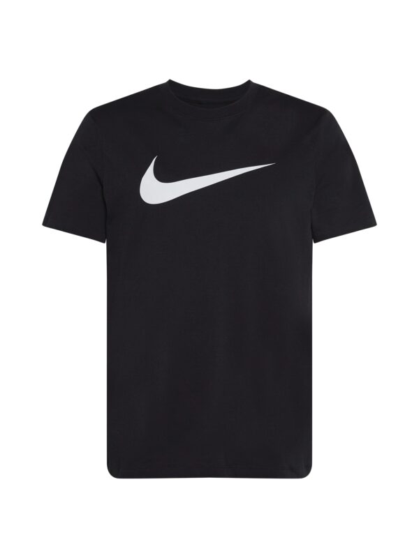 Nike Sportswear Póló 'Swoosh'  fekete / fehér-hu