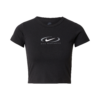 Nike Sportswear Póló 'Swoosh'  szürke / fekete / fehér-Ár