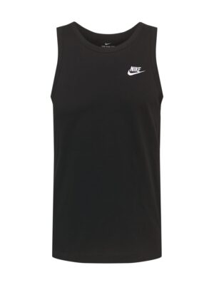 Nike Sportswear Póló  fekete / fehér