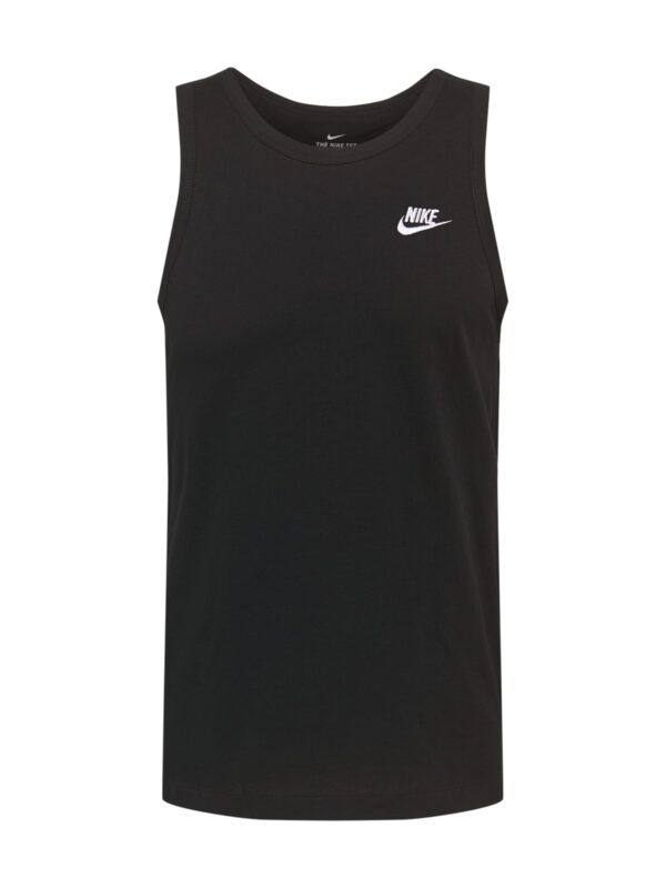 Nike Sportswear Póló  fekete / fehér