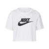 Nike Sportswear Póló  fekete / fehér