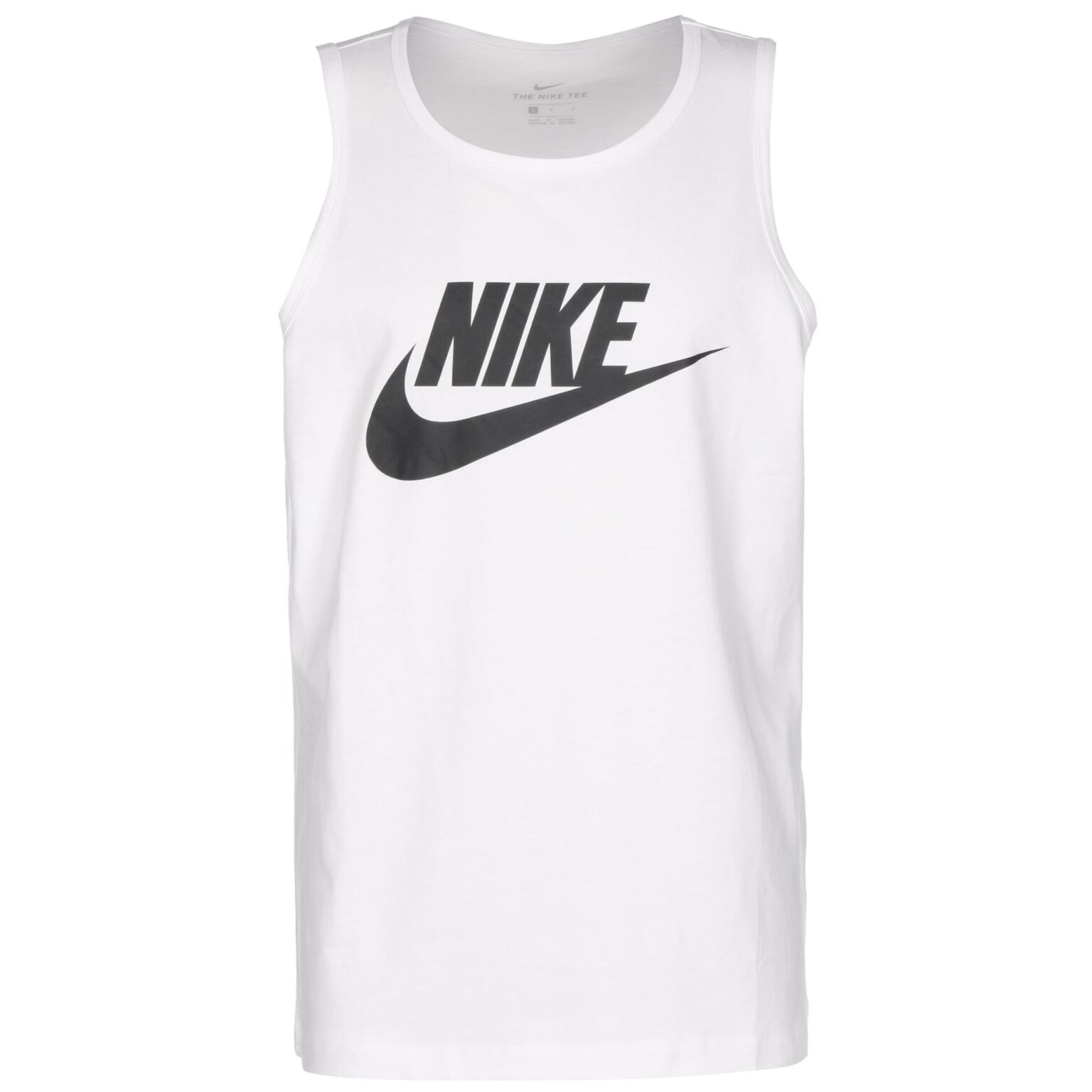Nike Sportswear Póló  fekete / fehér