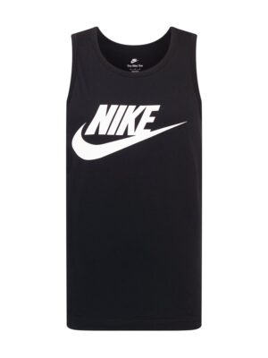 Nike Sportswear Póló  fekete / fehér-hu