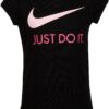 Nike Sportswear Póló  rózsaszín / világos-rózsaszín / fekete