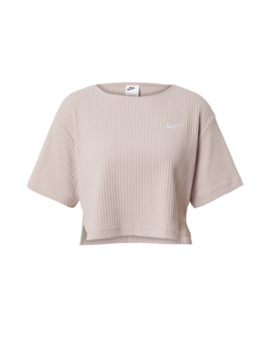 Nike Sportswear Póló  taupe / fehér-Hungary