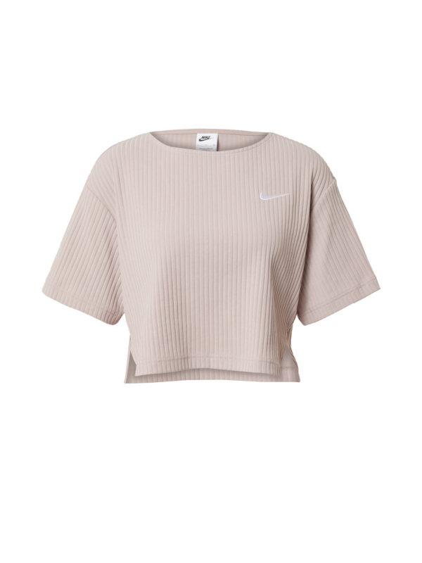 Nike Sportswear Póló  taupe / fehér-Hungary