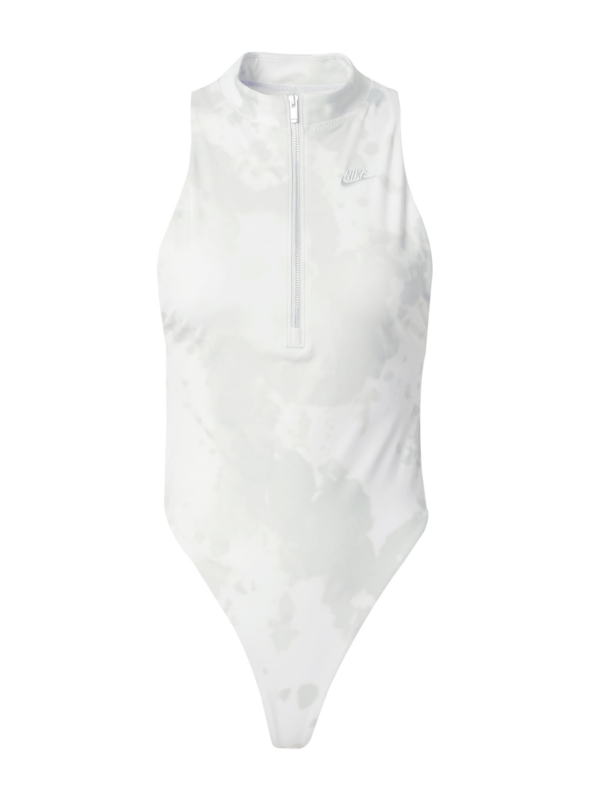 Nike Sportswear Rövid body  világosszürke / fehér-Ár