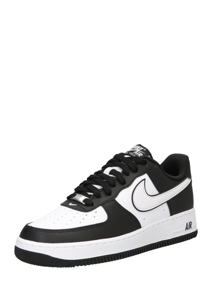 Nike Sportswear Rövid szárú sportcipők 'AIR FORCE 1 07'  fekete-Hungary
