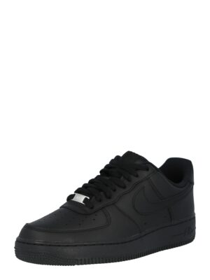 Nike Sportswear Rövid szárú sportcipők 'AIR FORCE 1 07'  fekete-hu