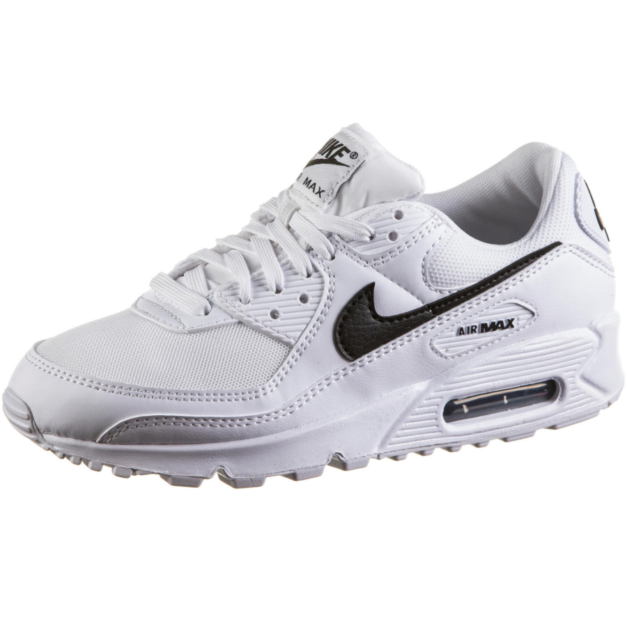 Nike Sportswear Rövid szárú sportcipők 'AIR MAX 90'  fekete / fehér-Hungary