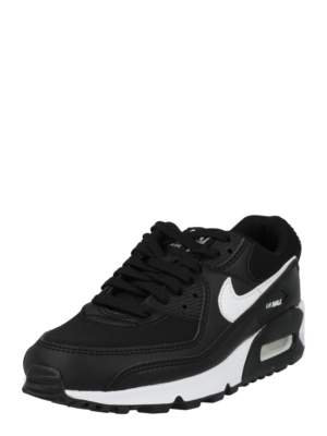 Nike Sportswear Rövid szárú sportcipők 'Air Max 90'  fekete / fehér-Ár