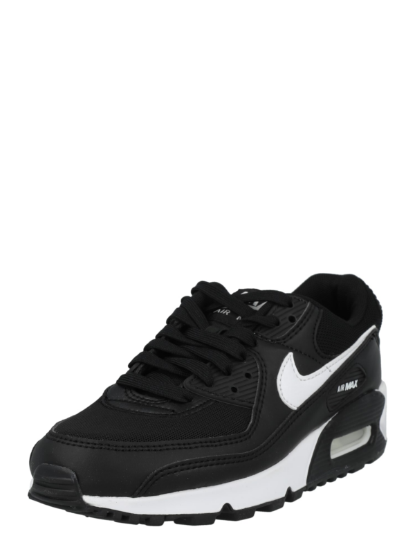 Nike Sportswear Rövid szárú sportcipők 'Air Max 90'  fekete / fehér-Ár