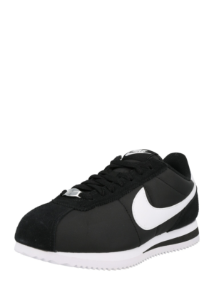 Nike Sportswear Rövid szárú sportcipők 'CORTEZ'  fekete / fehér-Ár