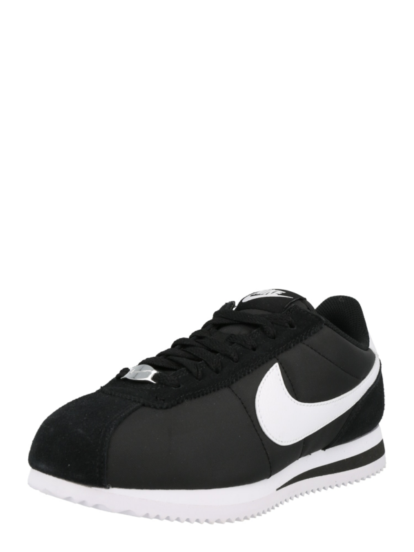 Nike Sportswear Rövid szárú sportcipők 'CORTEZ'  fekete / fehér-Ár