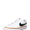 Nike Sportswear Sportcipő 'Court Legacy'  sötét narancssárga / fekete / fehér-hu