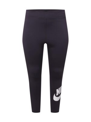 Nike Sportswear Sportnadrágok  fekete / fehér-hu