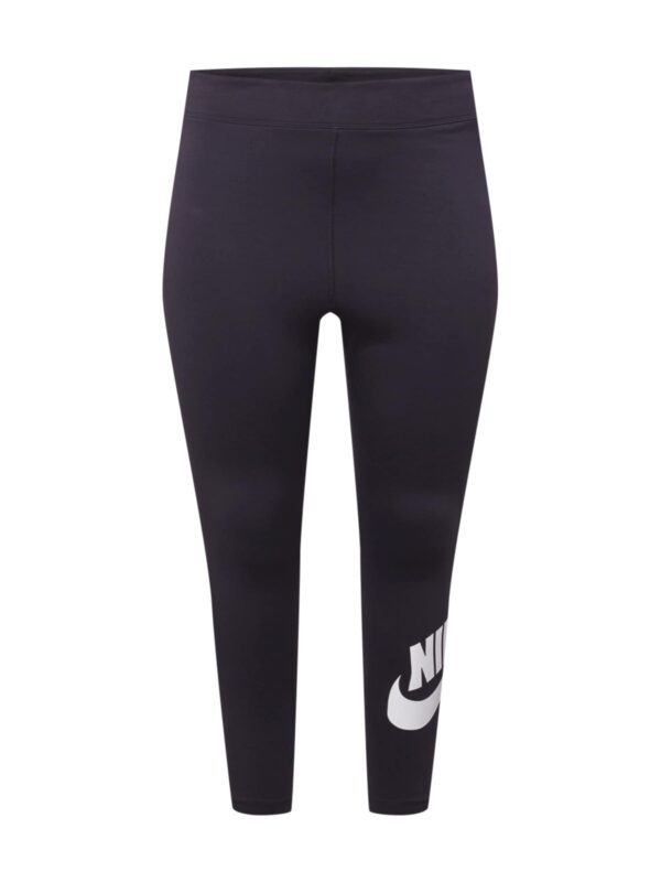 Nike Sportswear Sportnadrágok  fekete / fehér-hu