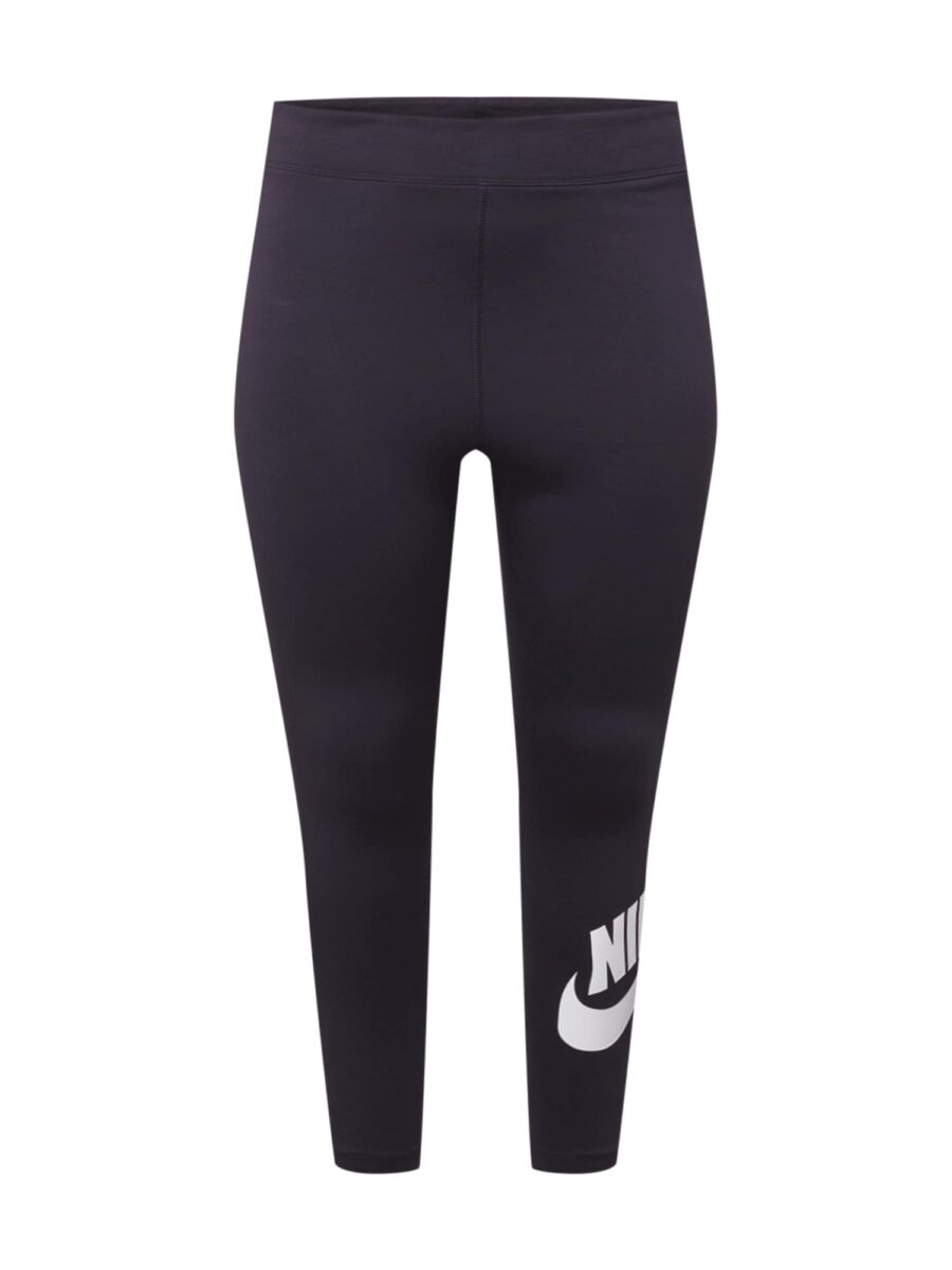 Nike Sportswear Sportnadrágok  fekete / fehér-hu