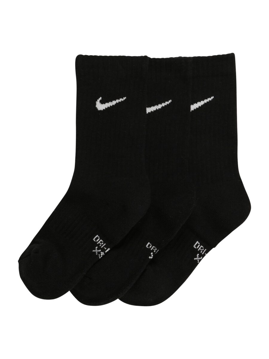Nike Sportswear Sportzoknik  világosszürke / fekete-hu