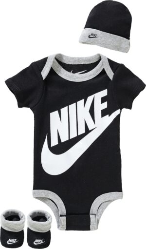 Nike Sportswear Szettek 'Futura'  szürke melír / fekete / fehér-hu