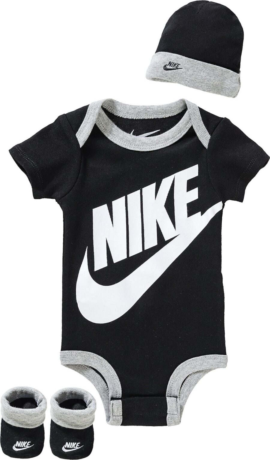 Nike Sportswear Szettek 'Futura'  szürke melír / fekete / fehér-hu