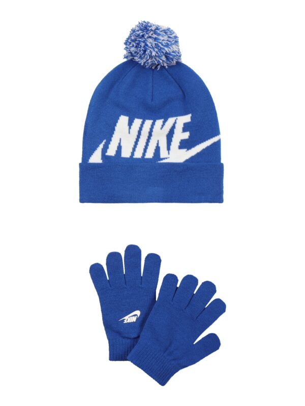 Nike Sportswear Szettek 'Mütze & Handschuhe'  királykék / fehér-hu