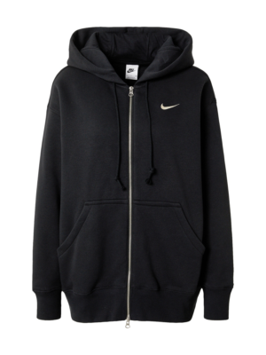 Nike Sportswear Tréning dzseki 'PHNX FLC'  fekete / fehér-Hungary