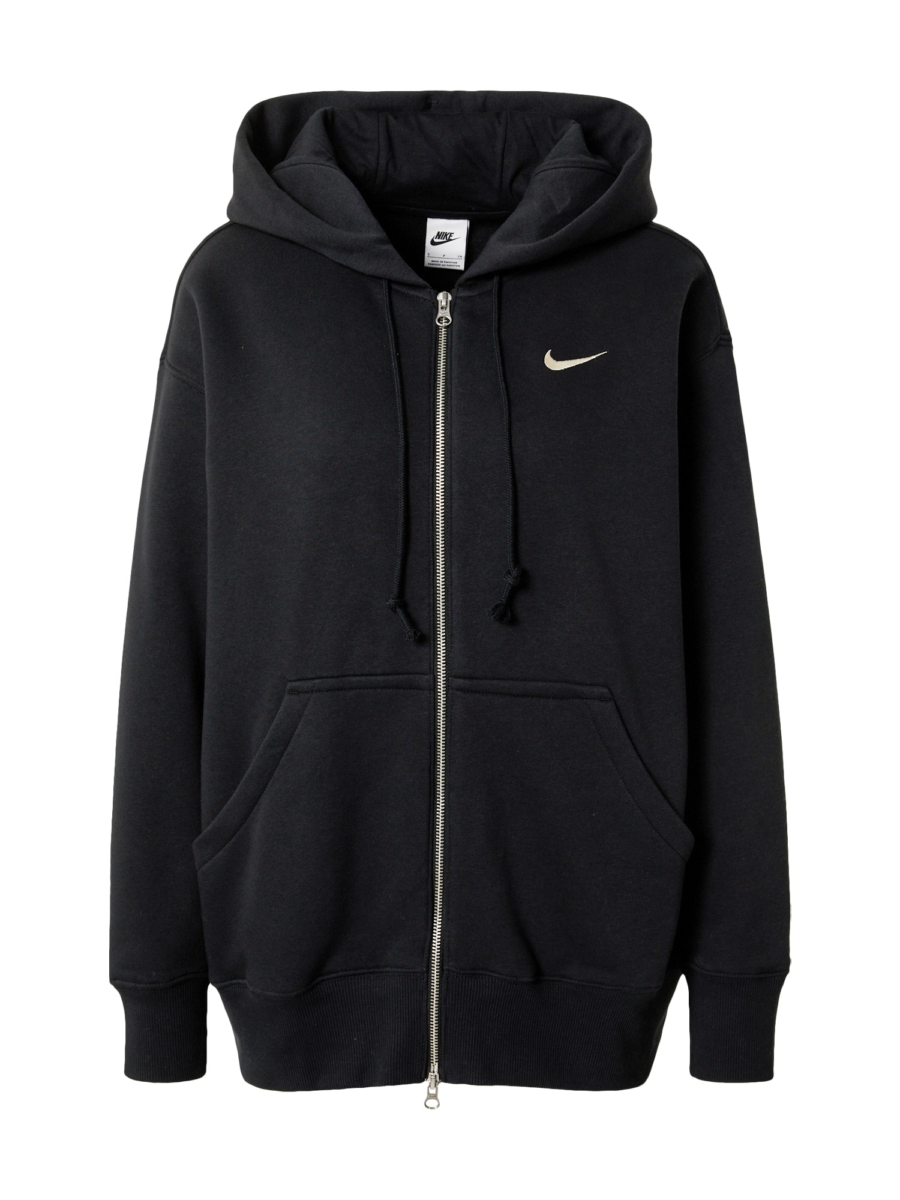 Nike Sportswear Tréning dzseki 'PHNX FLC'  fekete / fehér-Hungary