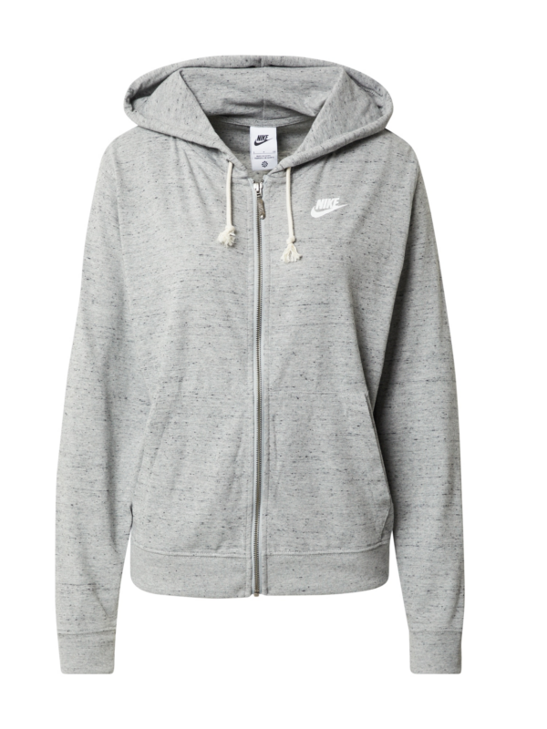 Nike Sportswear Tréning dzseki  szürke melír / fehér-Hungary