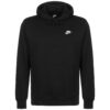 Nike Sportswear Tréning póló 'Club Fleece'  fekete / fehér-hu