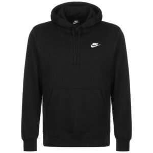 Nike Sportswear Tréning póló 'Club Fleece'  fekete / fehér-hu
