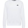 Nike Sportswear Tréning póló 'Club Fleece'  fekete / fehér-hu