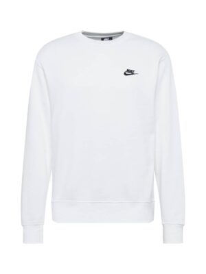 Nike Sportswear Tréning póló 'Club Fleece'  fekete / fehér-hu
