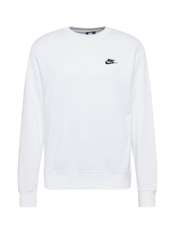 Nike Sportswear Tréning póló 'Club Fleece'  fekete / fehér-hu
