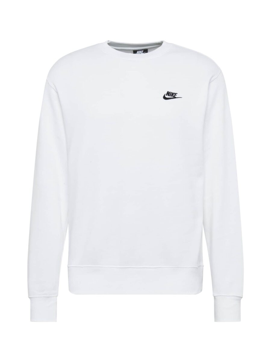 Nike Sportswear Tréning póló 'Club Fleece'  fekete / fehér-hu