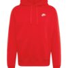 Nike Sportswear Tréning póló 'Club Fleece'  piros / fehér