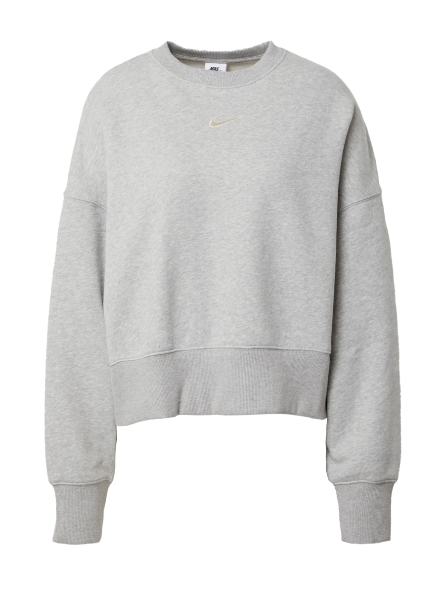 Nike Sportswear Tréning póló 'Phoenix Fleece'  ekrü / szürke melír-Hungary