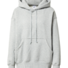 Nike Sportswear Tréning póló 'Phoenix Fleece'  szürke melír / fehér-Hungary