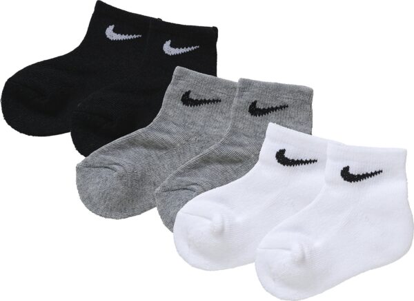 Nike Sportswear Zokni 'Ankle'  szürke / fekete / fehér
