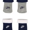 Nike Sportswear Zokni 'FUTURA'  sötétkék / szürke melír / fehér-hu