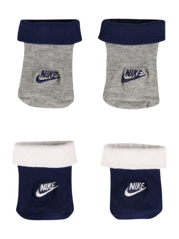 Nike Sportswear Zokni 'FUTURA'  sötétkék / szürke melír / fehér-hu