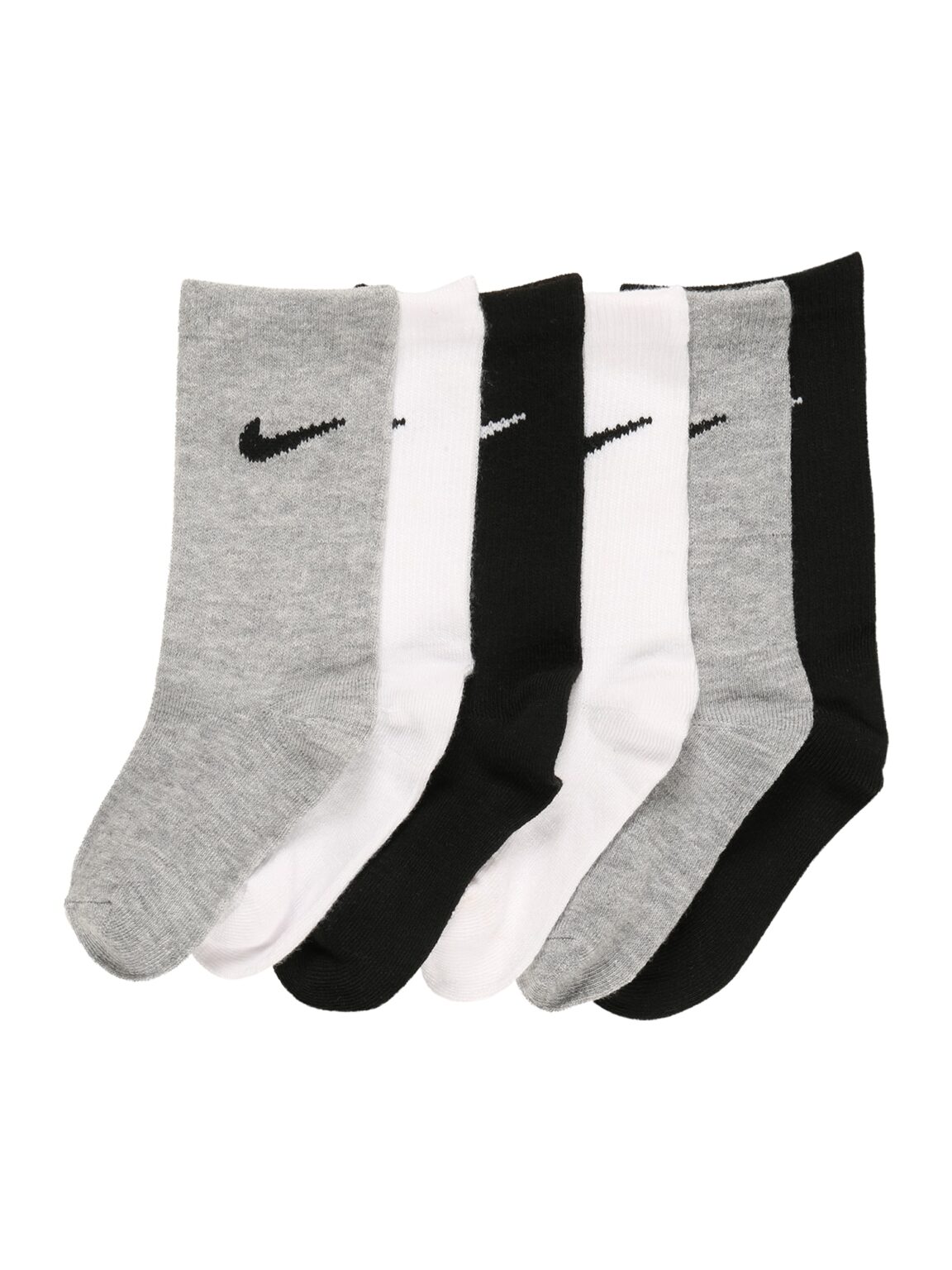 Nike Sportswear Zokni  szürke melír / fekete / fehér