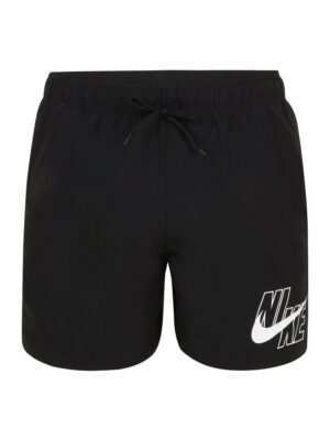 Nike Swim Sport fürdőruha 'Lap 5'  fekete / fehér